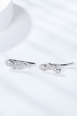 Pear Shape Moissanite Earrings - Flyclothing LLC