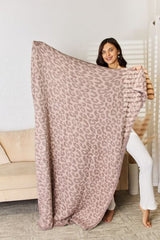 Cuddley Leopard Decorative Throw Blanket - Flyclothing LLC