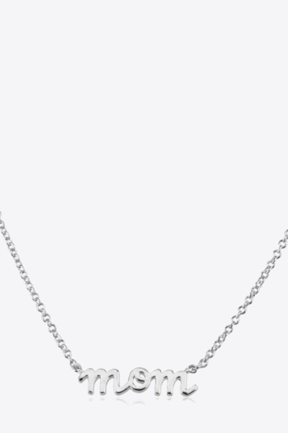 MOM 925 Sterling Silver Necklace - Flyclothing LLC