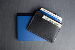 Kiko Leather Triple Pocket Card Case - Flyclothing LLC