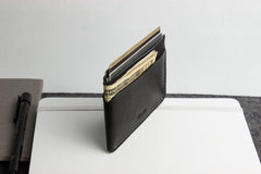 Kiko Leather Triple Pocket Card Case - Flyclothing LLC