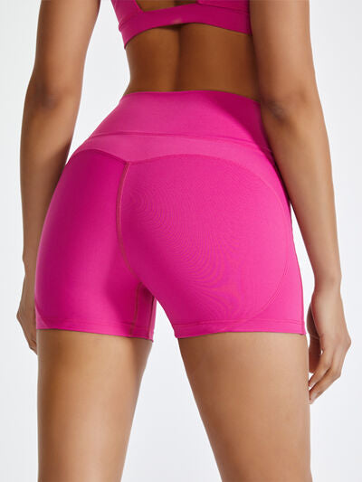 High Waist Active Shorts - Flyclothing LLC