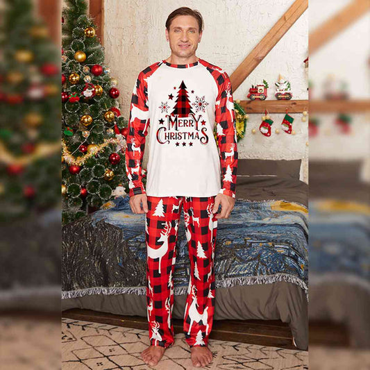 MERRY CHRISTMAS Graphic Top and Pants Set - Flyclothing LLC