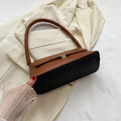 PU Leather Shoulder Bag - Trendsi