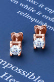 Moissanite 925 Sterling Silver Stud Earrings - Flyclothing LLC