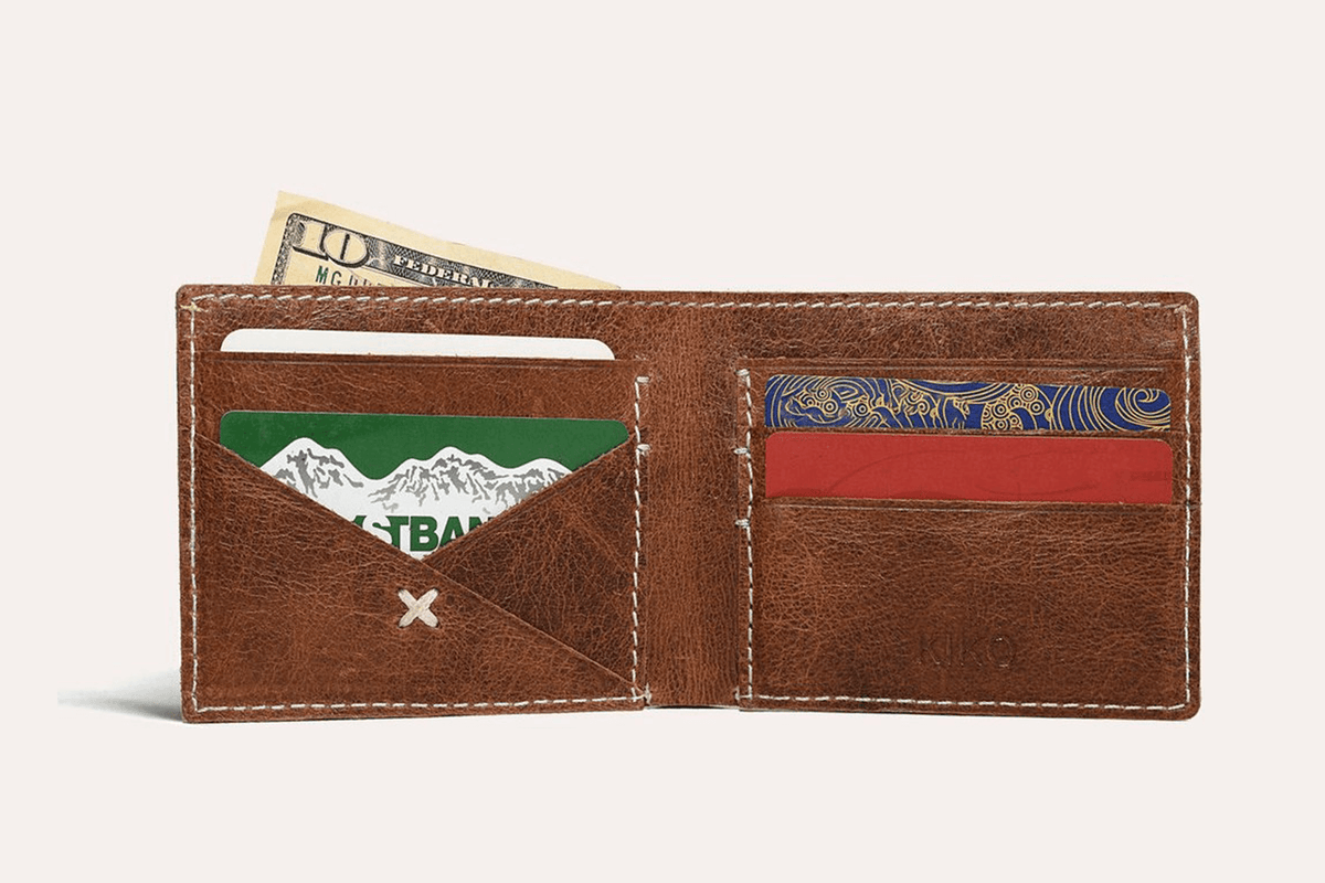 Kiko Leather X Bifold - Flyclothing LLC