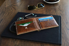 Kiko Leather X Bifold - Flyclothing LLC