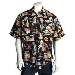 Rockmount Ranch Wear Mens Route 66 Short Sleeve Western Shirt - Rockmount Clothing