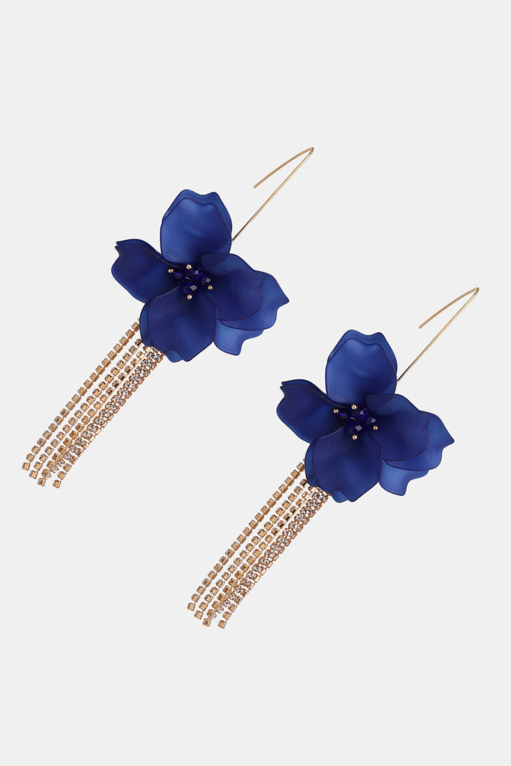 Flower Shape Acrylic Dangle Earrigs - Flyclothing LLC