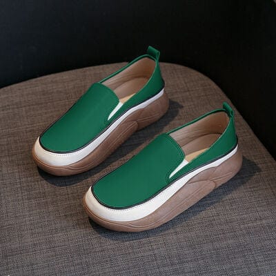 Chunky Slip On Shoes - Trendsi