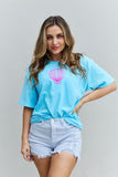 Sweet Claire "More Beach Days" Oversized Graphic T-Shirt - Flyclothing LLC