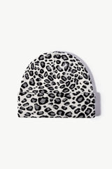 Leopard Pattern Cuffed Beanie - Flyclothing LLC