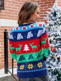 Christmas Round Neck Sweater - Flyclothing LLC