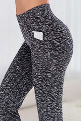 Pocketed High Waist Active Pants - Flyclothing LLC