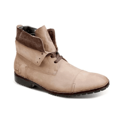 Sandro Moscoloni Premium Jacob Casual Beige Boots - Flyclothing LLC