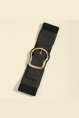 Zinc Alloy PU Leather Belt - Flyclothing LLC