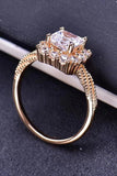 1 Carat Moissanite Twisted Ring - Flyclothing LLC