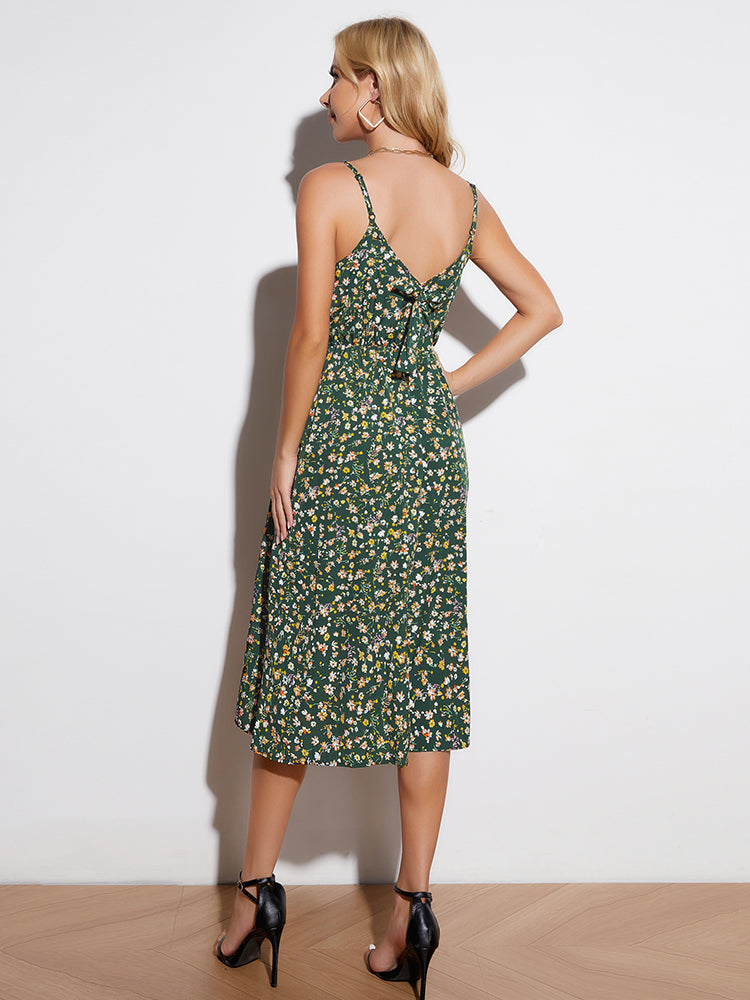 Reformation Alexandra Dress in Green