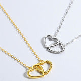 Heart Shape Spring Ring Closure Necklace - Flyclothing LLC