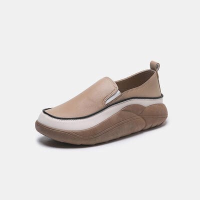 Chunky Slip On Shoes - Trendsi