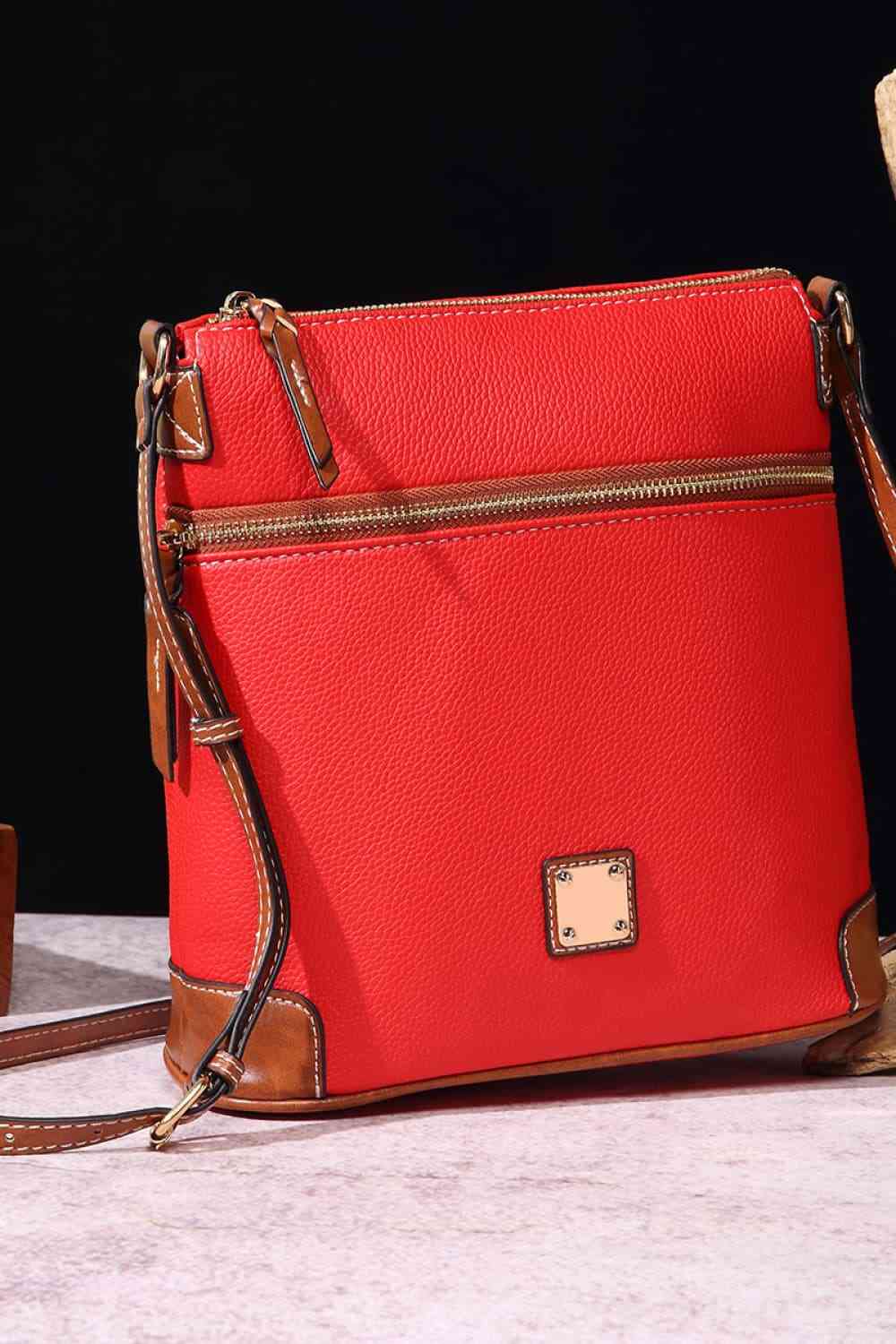 PU Leather Crossbody Bag - Flyclothing LLC