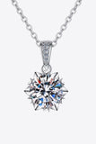 Looking At You 2 Carat Moissanite Pendant Necklace - Flyclothing LLC