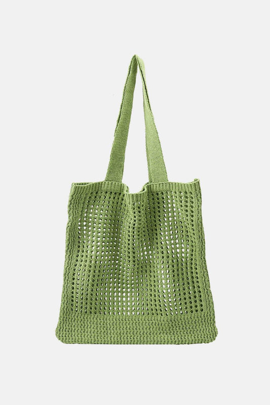 Openwork Tote Bag - Flyclothing LLC