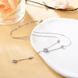 1.5 Carat Moissanite 925 Sterling Silver Necklace - Flyclothing LLC