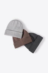 Cuff Knitted Beanie - Flyclothing LLC