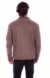 Scully Leather Leatherwear Mens Brown Men's Jacket