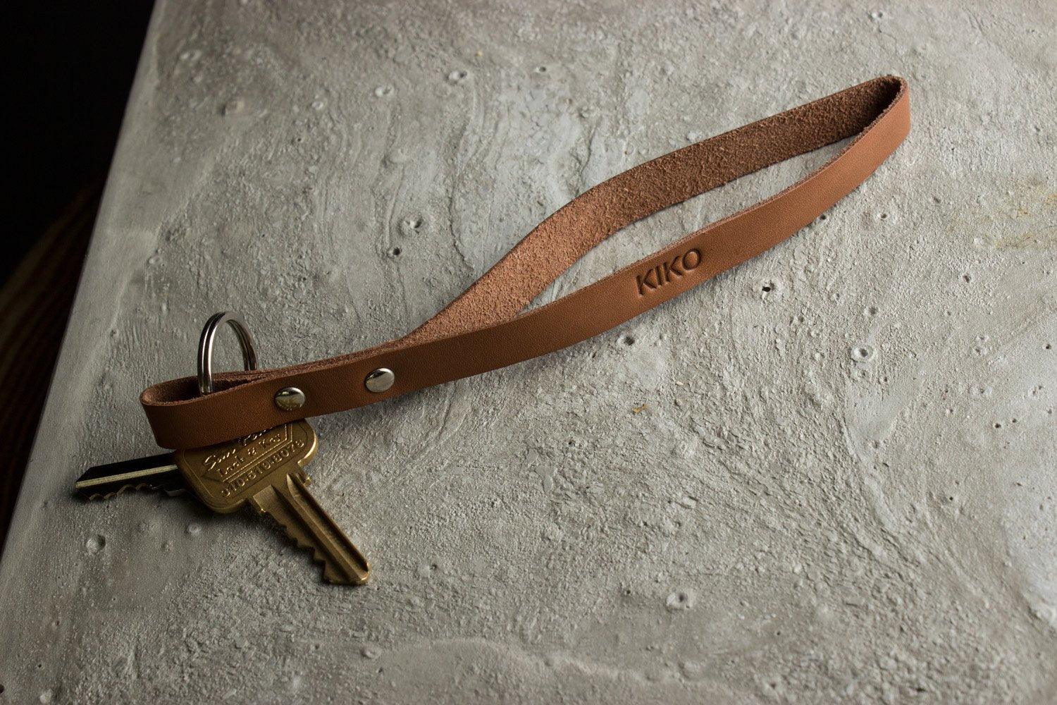 Kiko Leather Keychain - Flyclothing LLC