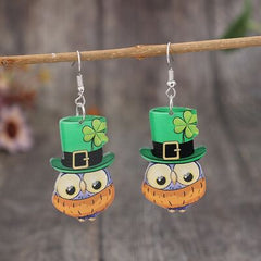 Owl Acrylic Dangle Earrings - Flyclothing LLC