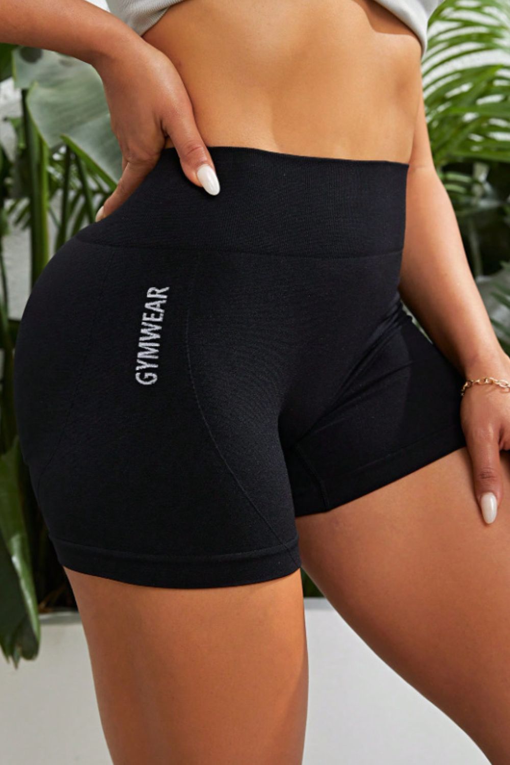 Slim Fit High Waistband Active Shorts - Flyclothing LLC