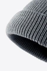 Calling For Winter Rib-Knit Beanie - Trendsi