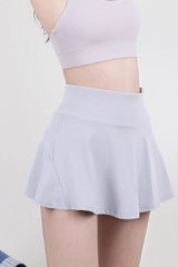 High Waist Pleated Active Skirt - Flyclothing LLC