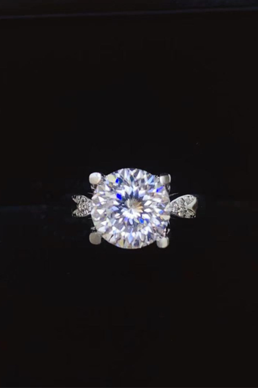 2 Carat Moissanite 925 Sterling Silver Ring - Flyclothing LLC