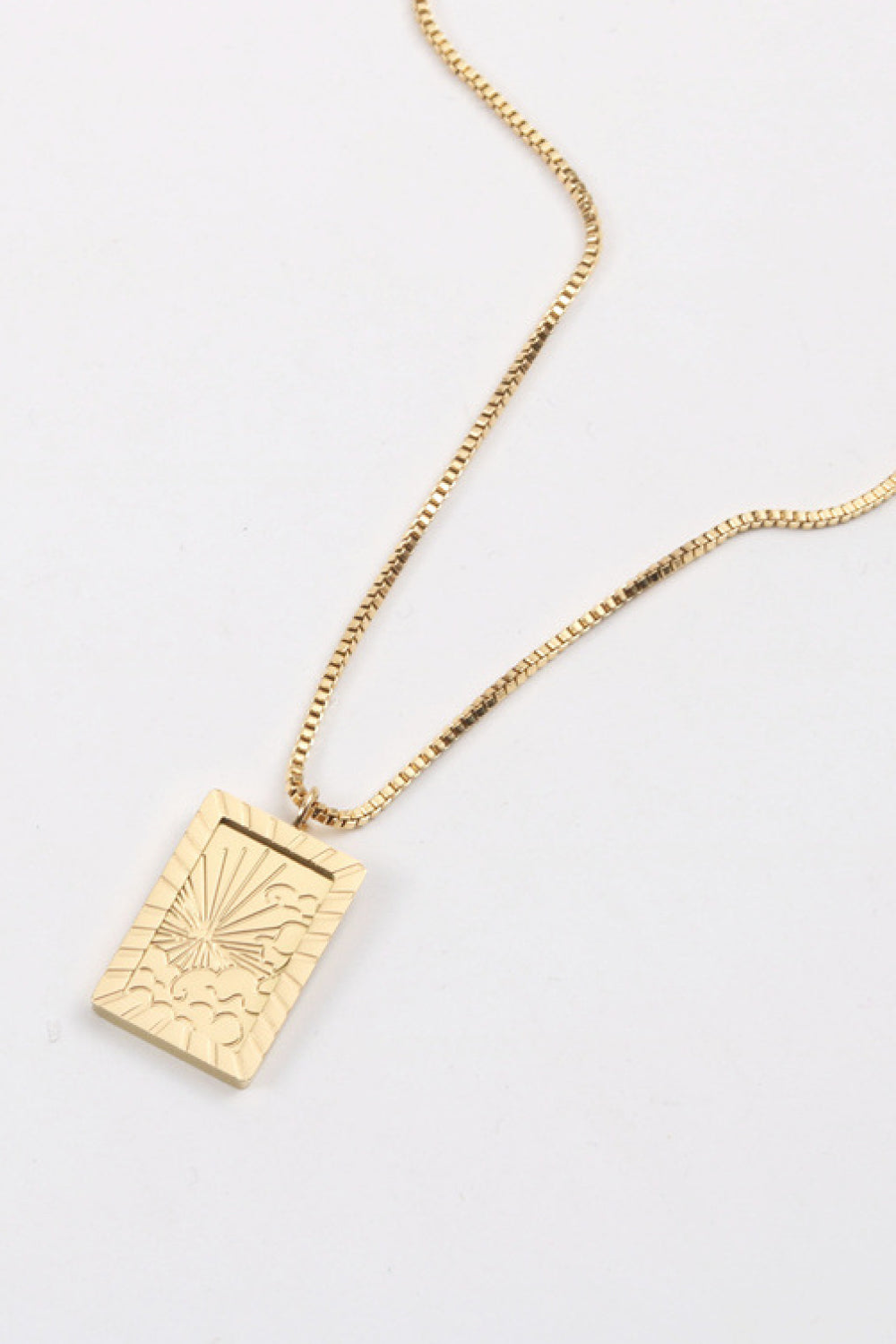 Stainless Steel 18K Gold-Plated Necklace - Flyclothing LLC