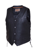 Unik International Black Men's Vests