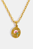 Stainless Steel 18K Gold-Plated Necklace - Flyclothing LLC