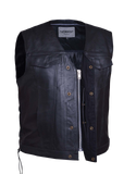 Unik International Mens Premium Leather Vest 2645.ZP