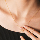 Heart Shape Spring Ring Closure Necklace - Flyclothing LLC