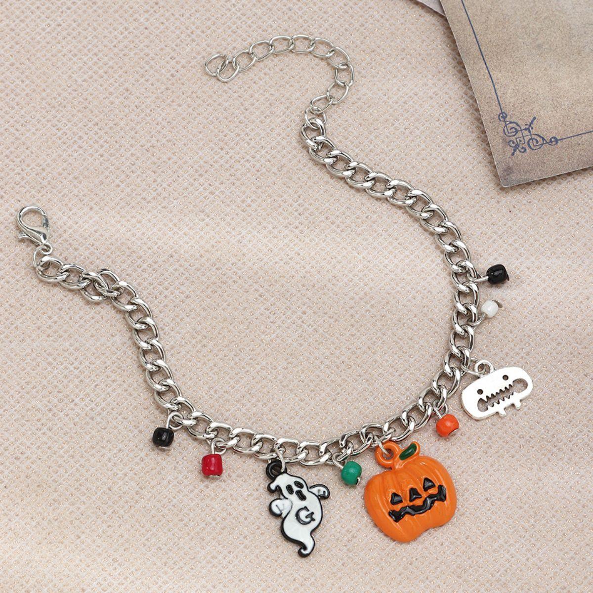 Halloween Charm Bracelet and Necklace Set - Flyclothing LLC