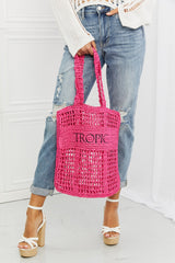 Fame Tropic Babe Staw Tote Bag - Flyclothing LLC