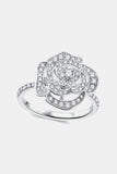 3.4 Carat Moissanite Flower Shape Ring - Flyclothing LLC