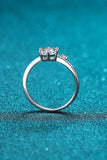 On My Mind 925 Sterling Silver Moissanite Ring - Flyclothing LLC