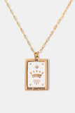 Tarot Card Pendant Copper Necklace - Flyclothing LLC