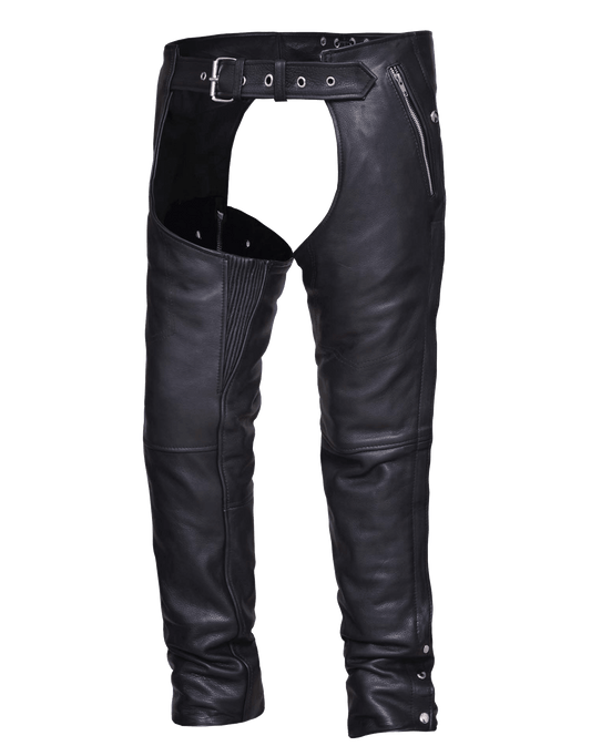 Unik International Black Unisex Chaps