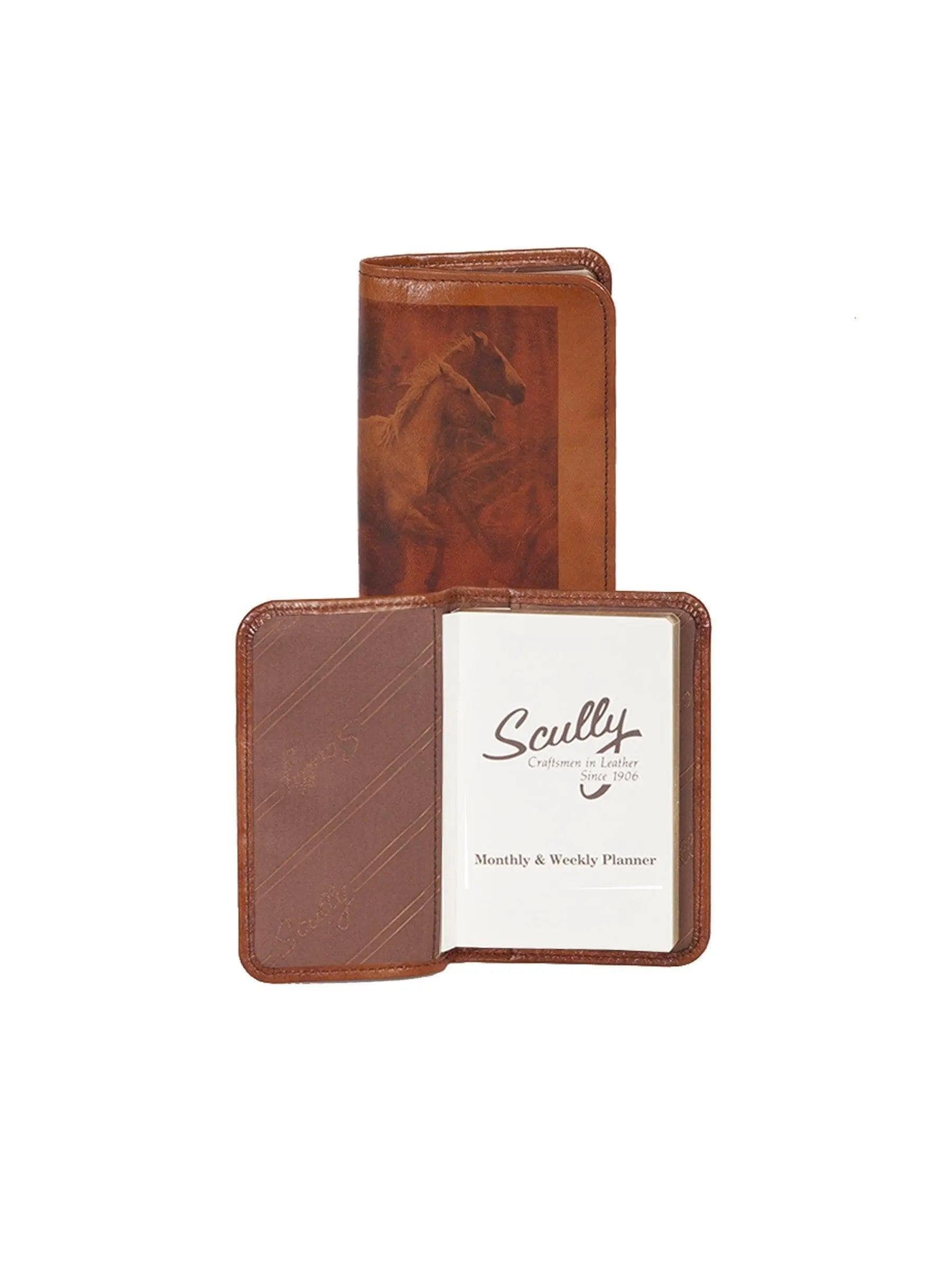 Scully Leather personal weekly planner - Scully Leather