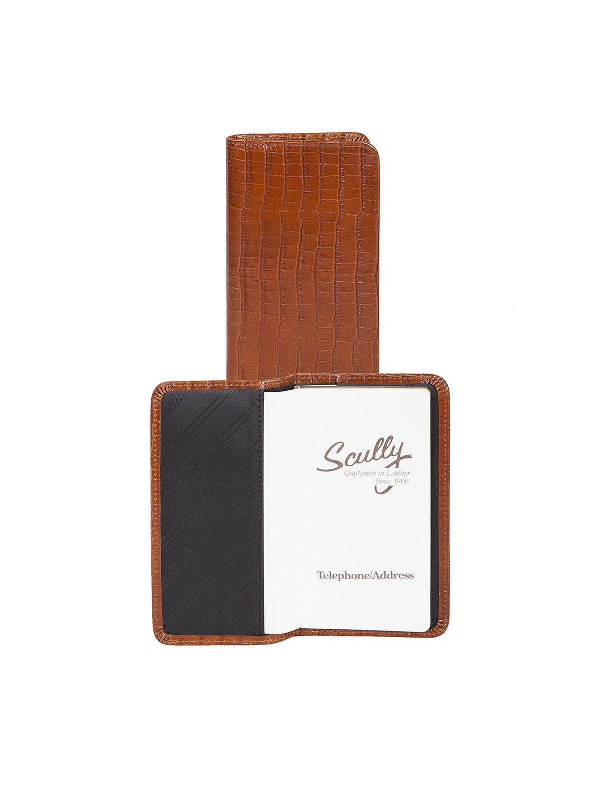 Scully Leather pocket tel/address book - Flyclothing LLC