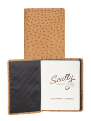 Scully Leather tel/address book - Flyclothing LLC